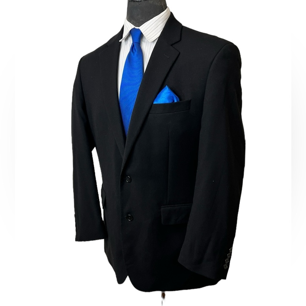 CROFT&BARROW MENS TRUE COMFORT CLASSIC FIT BLAZER. FEELS SOFT LIGHTWEIGHT☑️ - Picture 2 of 8